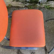 Paire de chauffeuses en skaï