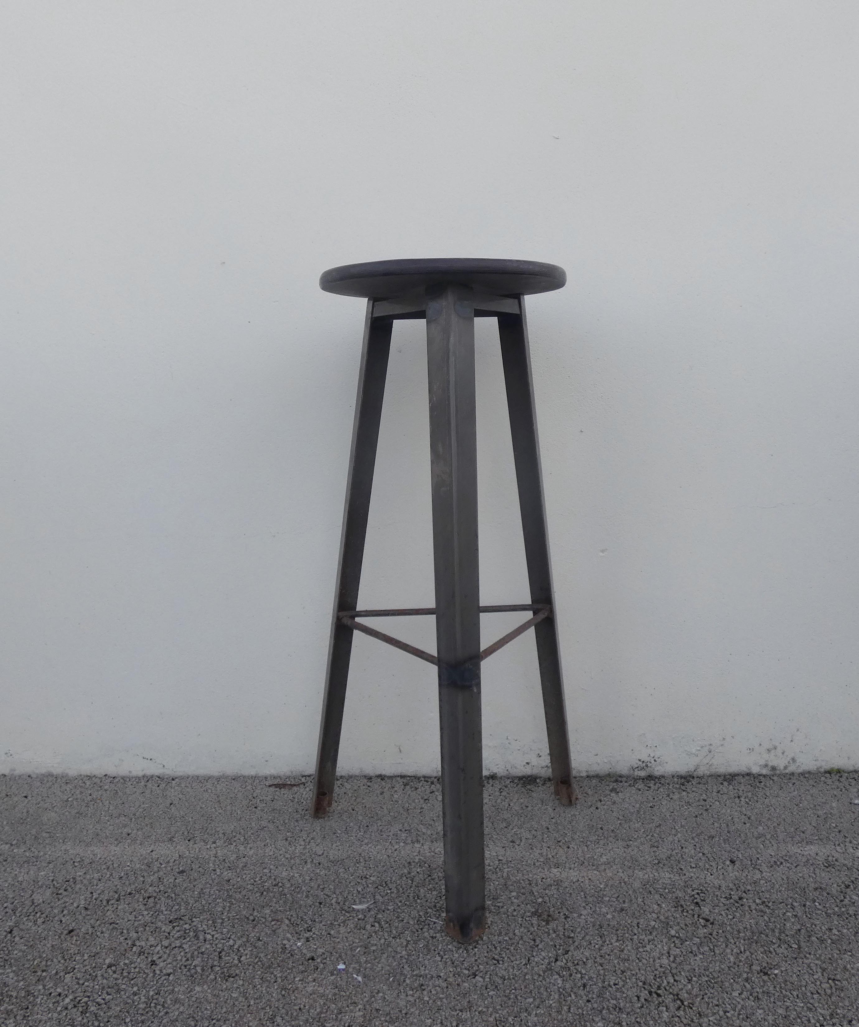 Industrial bar stool