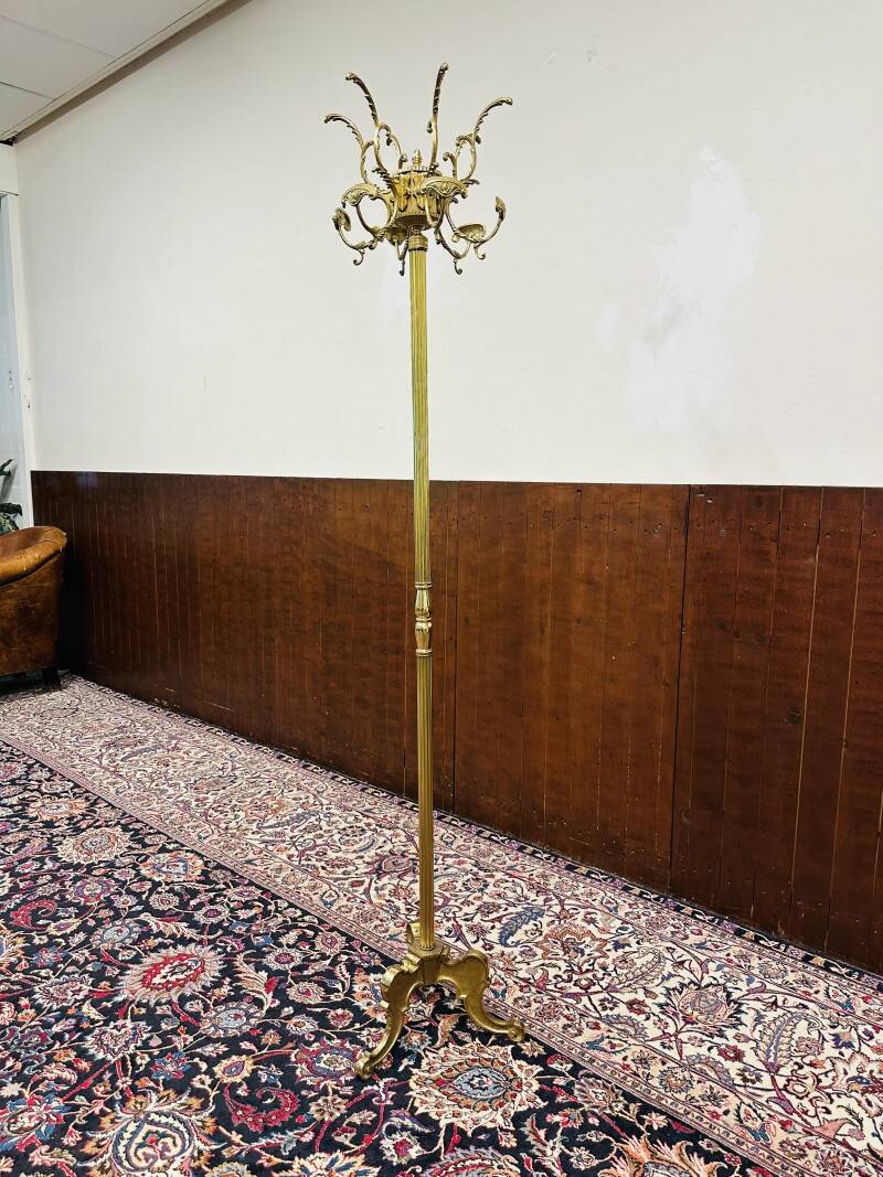 Antique Brass Coat Rack