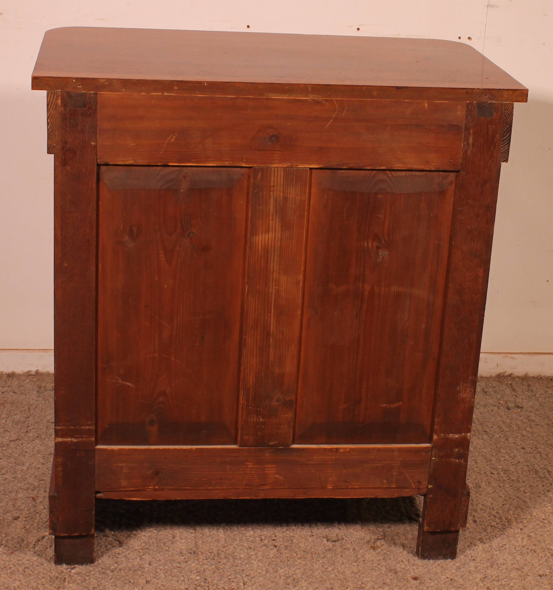 mahogany confiturer - 19th century