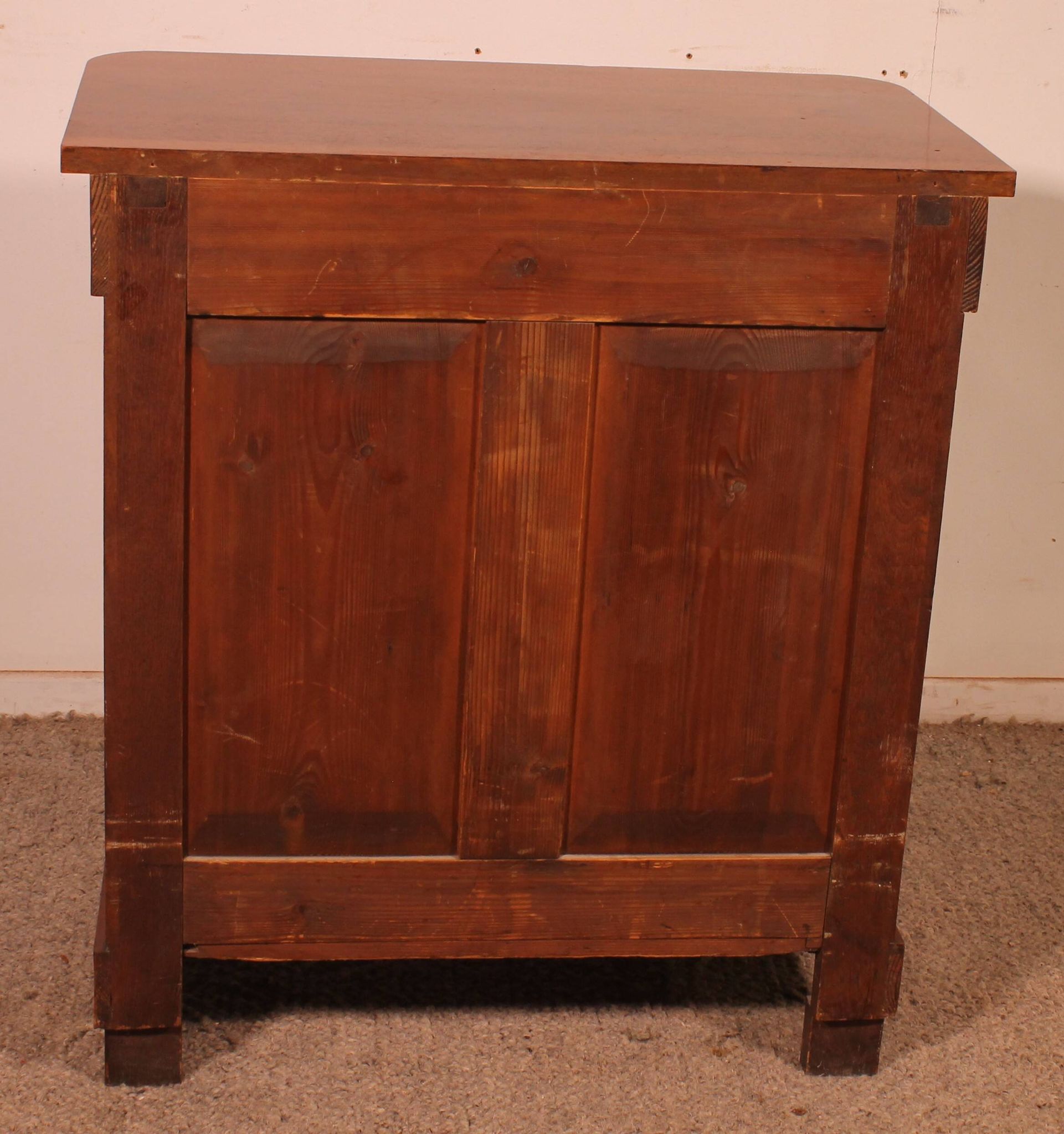 mahogany confiturer - 19th century