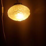 Art deco chandelier suspension