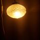 Art deco chandelier suspension