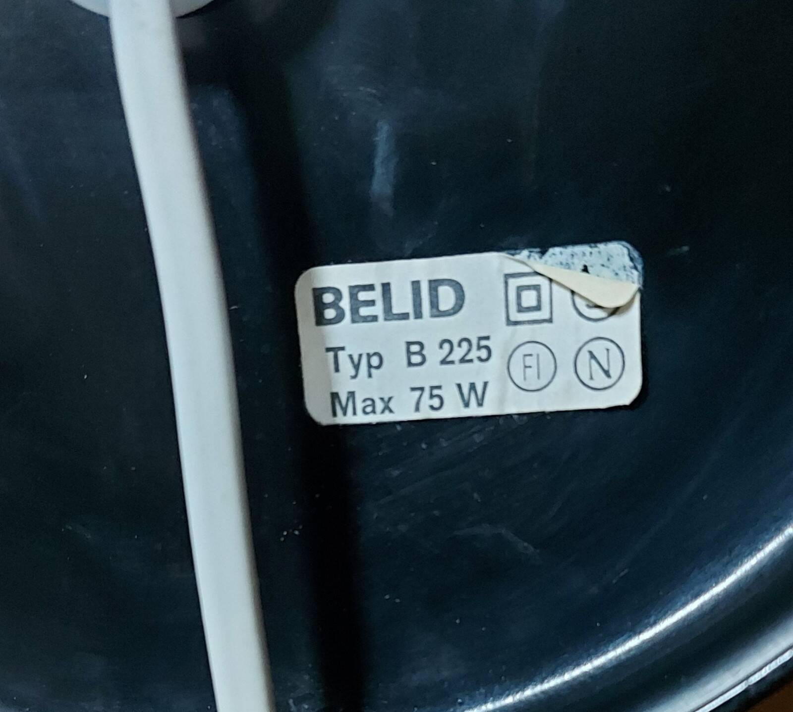 Lampe de bureau, Belid, années 1960