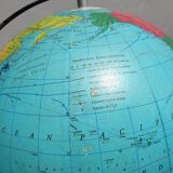 World Map globe taride maps 1969