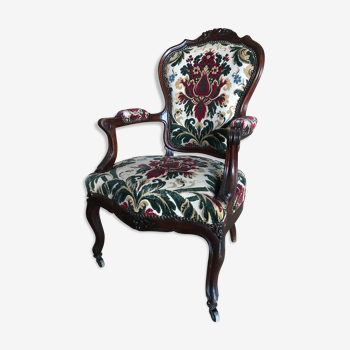 Authentic voltaire armchair 19th