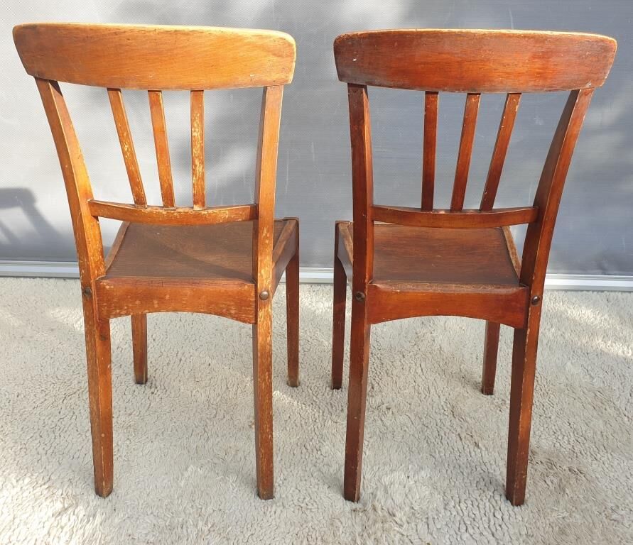 Pair bistrot chairs Stella 1934