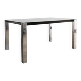 Table à manger extensible Giovanni Offredi Saporiti design années 70