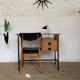 Bureau moderniste en chêne vintage