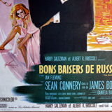 Original movie poster "Good Kisses from Russia" Sean Connery - James Bond 007