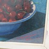 Painting on canvas signed Moucheron 1952