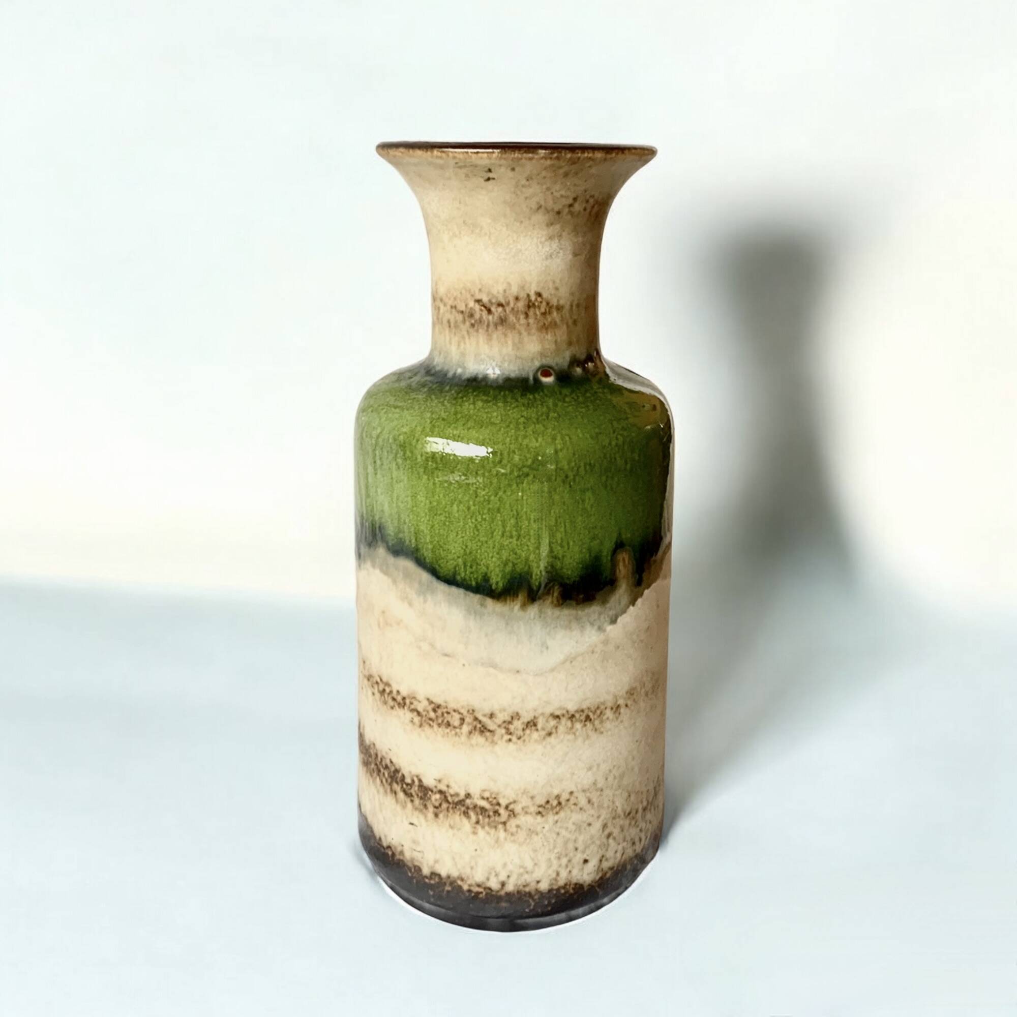 Vintage Jasba Keramik Vase - Fat Lava - West Germany N 602 12 40