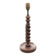 Art Deco twisted wood lamp. FREE DELIVERY