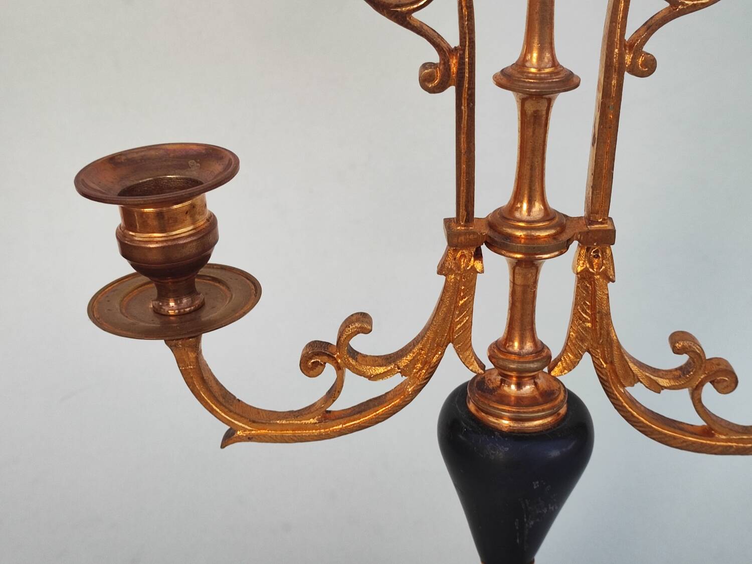 Candélabre en bronze