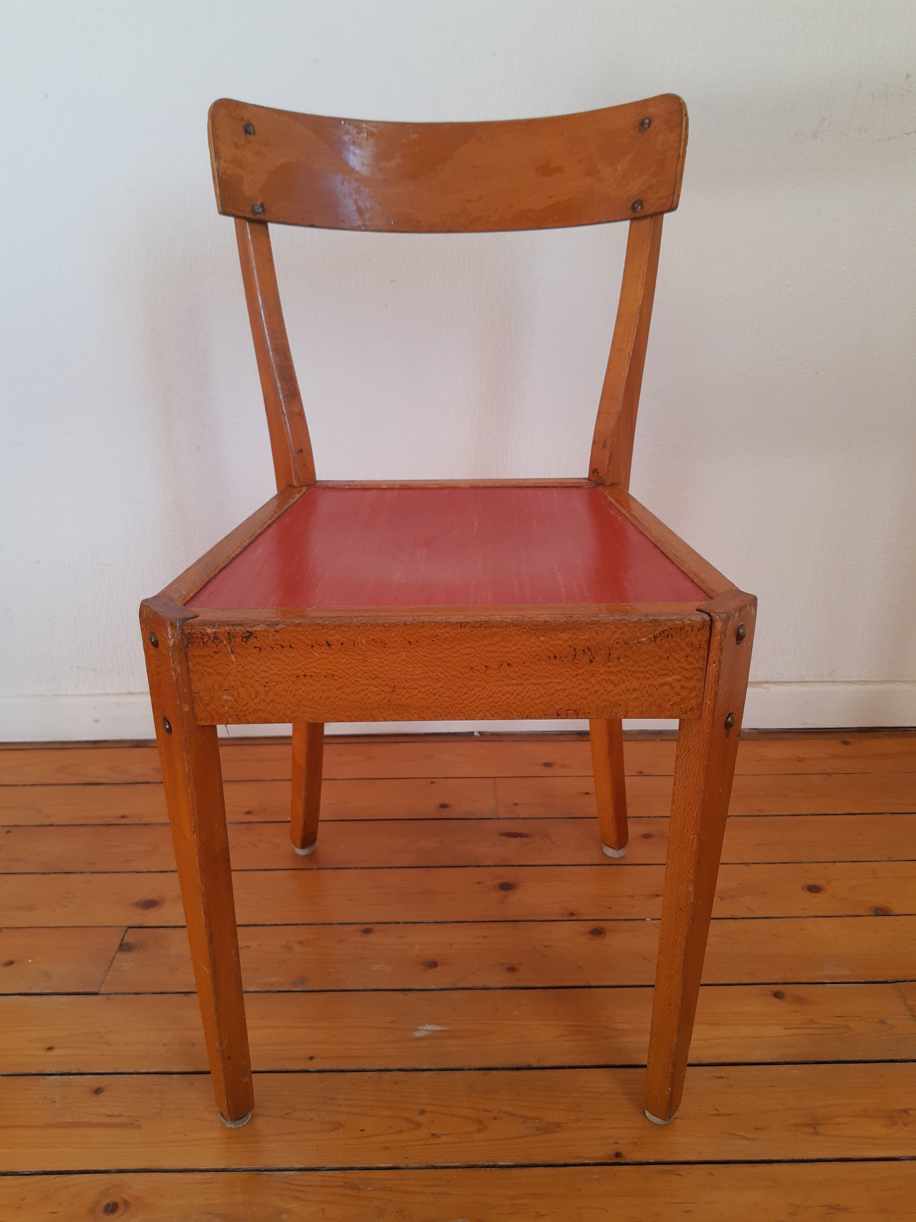 Suite of 4 chairs vintage bistro Diago