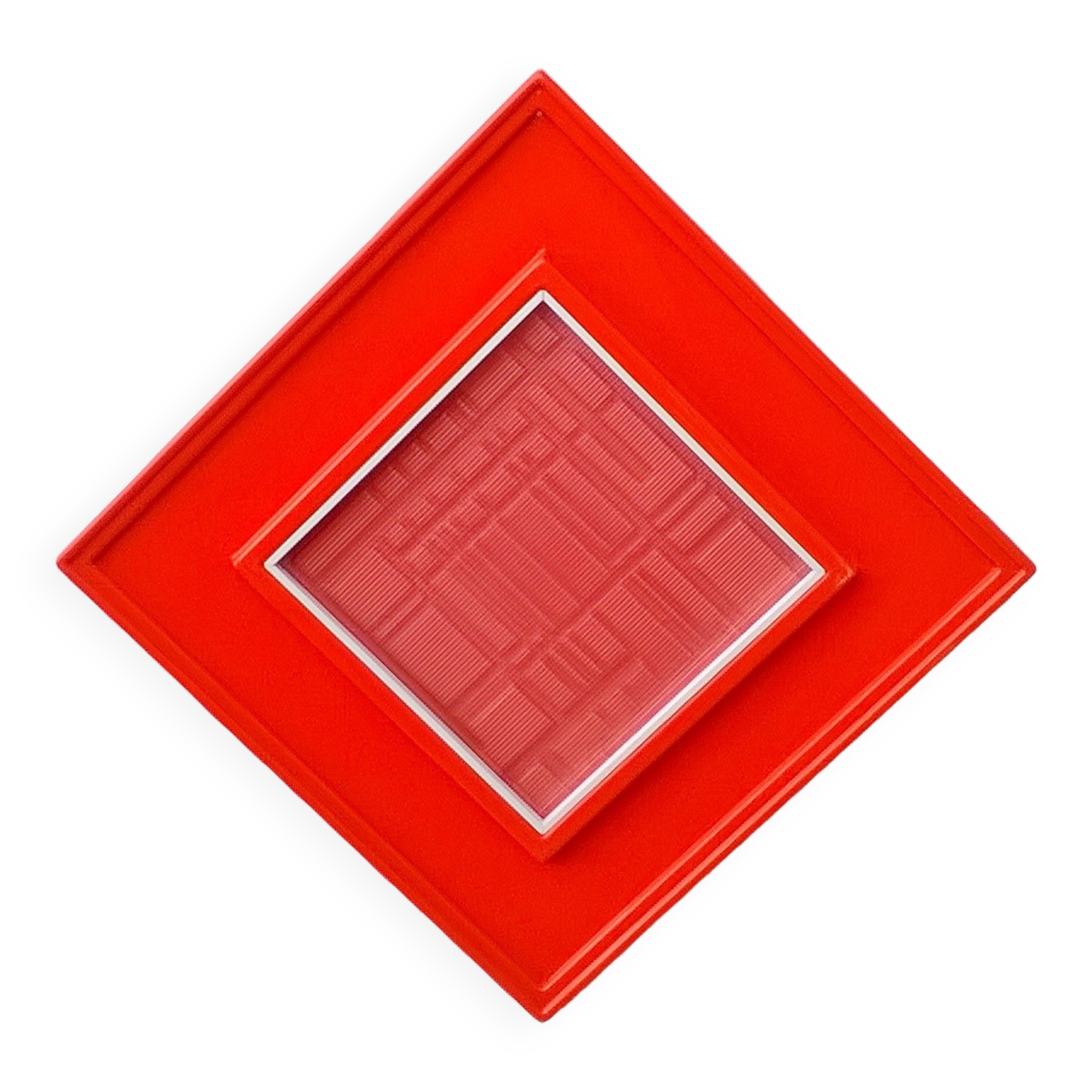 Urano Palma, cinetic plastic panels, 1968, set of 3.