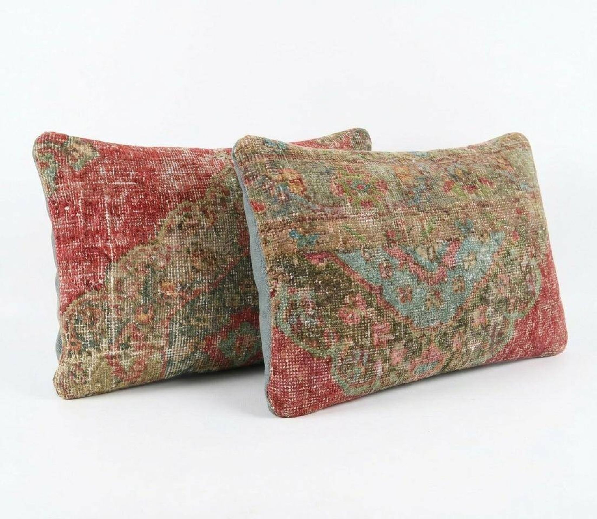 Set of 2 vintage Turkish cushion covers 41x61 cm
