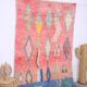 Vintage Moroccan Rug 154 x 231 cm - Abstract Berber Rug - Wool Rug Handmade