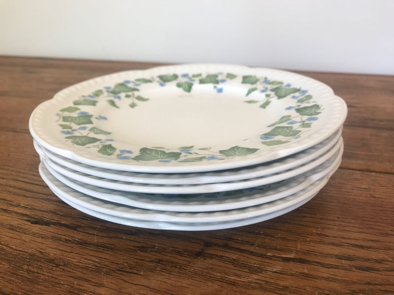 Lot 6 assiettes à dessert vintage Johnson Brothers