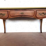 Louis XV style state desk Red leather top 20th century
