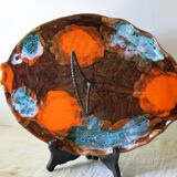 "Vallauris" type cheese board in the shape of a fish in very good condition.