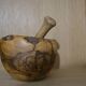 Mortar and its pestle