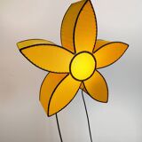 Lampe Fleur Pop-Art 1980