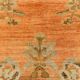 7x10 Peach & Brown Classic Persian Rug, 204x313Cm