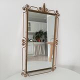 Vintage Hollywood Regency mirror from the 1950s.