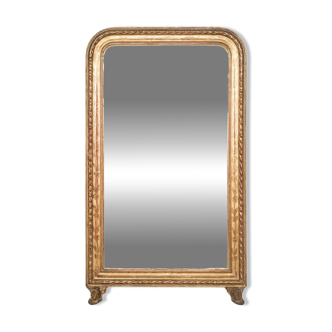 Louis Philippe Mirror with Gilded Legs