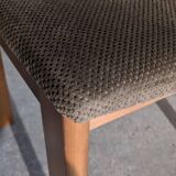 Set of six elm chairs from the 60s DLG regain
