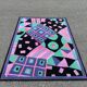 Tapis vintage style Memphis des années 1980