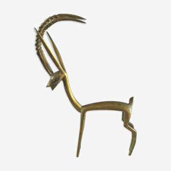 Antilope en bronze vintage
