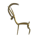 Vintage bronze antelope