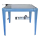 Vintage Space age fiberglass dining table by Helmut Bätzner for Bofinger 1960