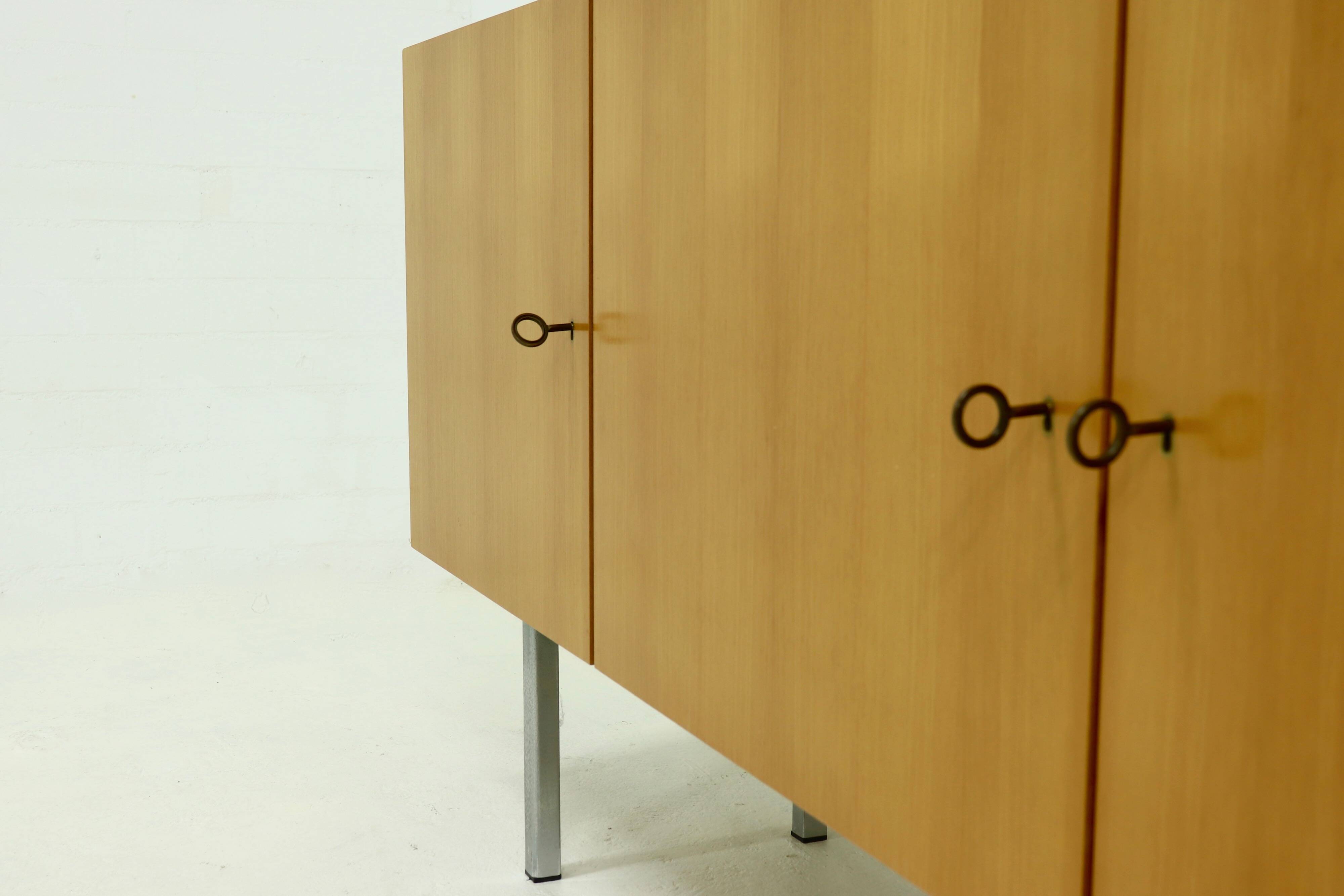 Buffet minimaliste en hêtre du milieu du siècle, années 1970