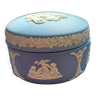 Boîte en biscuit Wedgwood bleue