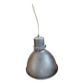XL black enamelled metal pendant light