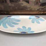 Gien France floral plate from the 1970s