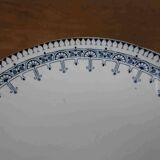Gien iron earth compote dish Byzance model 19th century