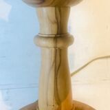 Lampe en bois 48 cm  circa 1960
