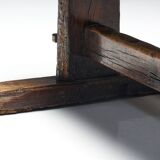 Robust Travail Populaire Farm Table, France, 19th Century