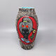 1960s Stunning Lava Vase by Melior, Made in Italy