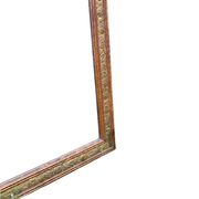 Large gilded wood mirror, Louis XVI - Art Nouveau transition style, mirror