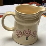 Old vintage pitcher or vase signed and numbered