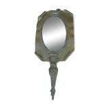 Face a hand courtesy mirror xixth caryatid