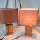 Lampe en bois 1970