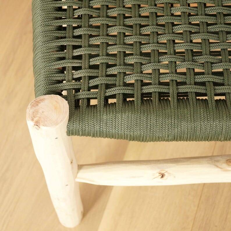 Wooden bench and seat