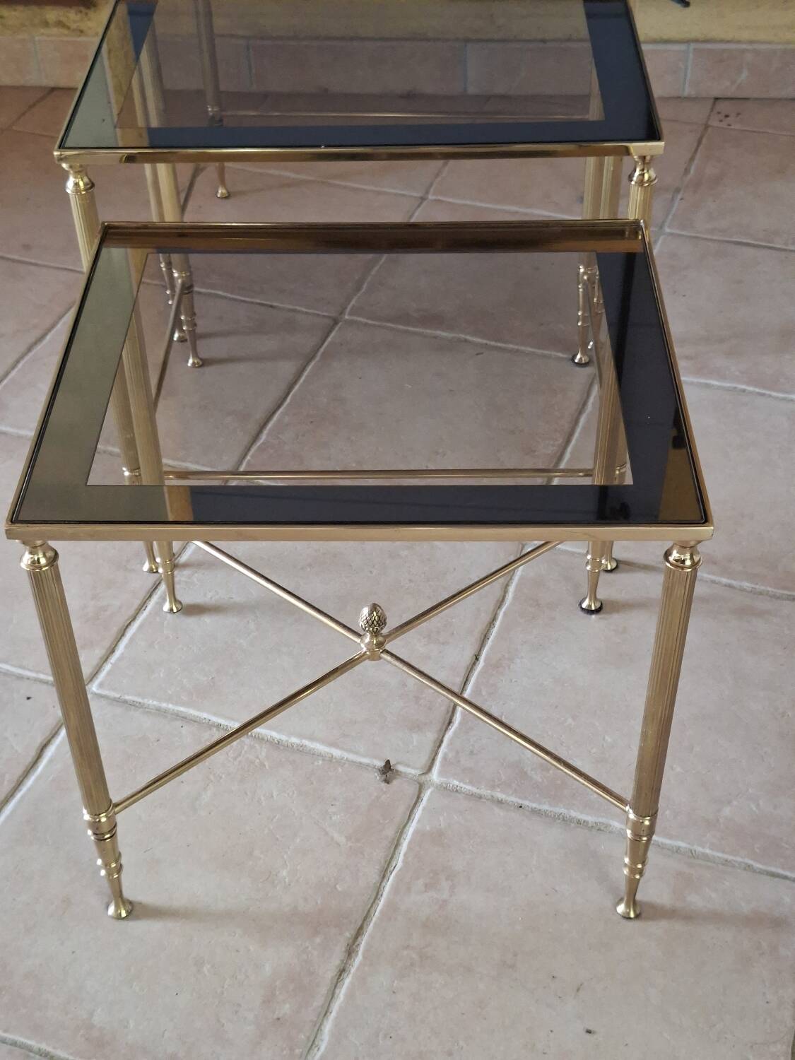 Vintage nesting tables