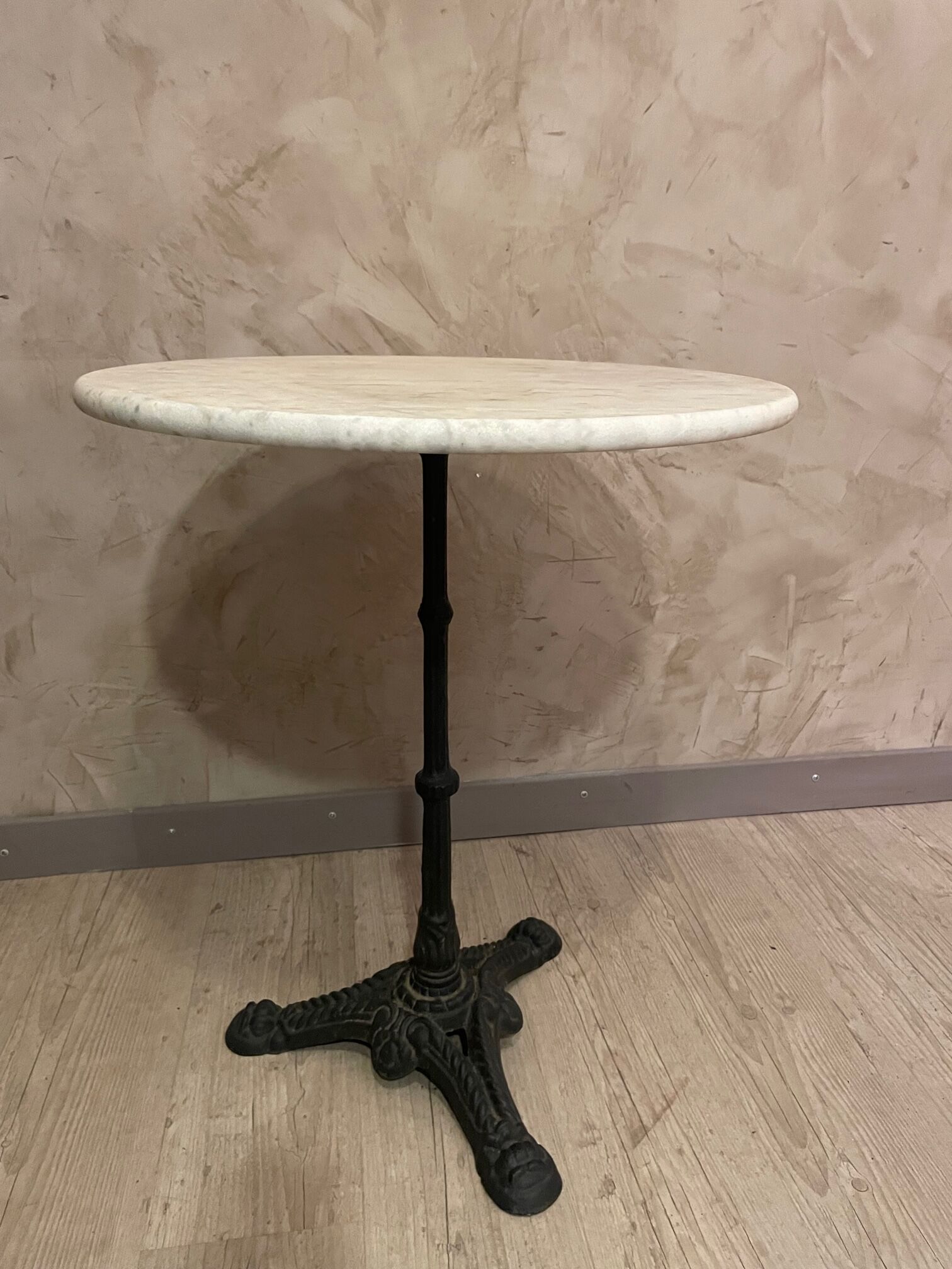Marble bistro table